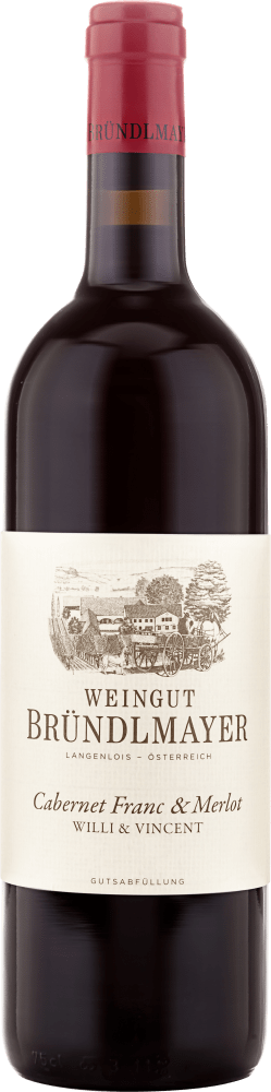 WEINGUT BRÜNDLMAYER Cuvée Willi & Vincent, Niederösterreich 1.5L (Cabernet Franc, Merlot) 2018 (1x150cl)