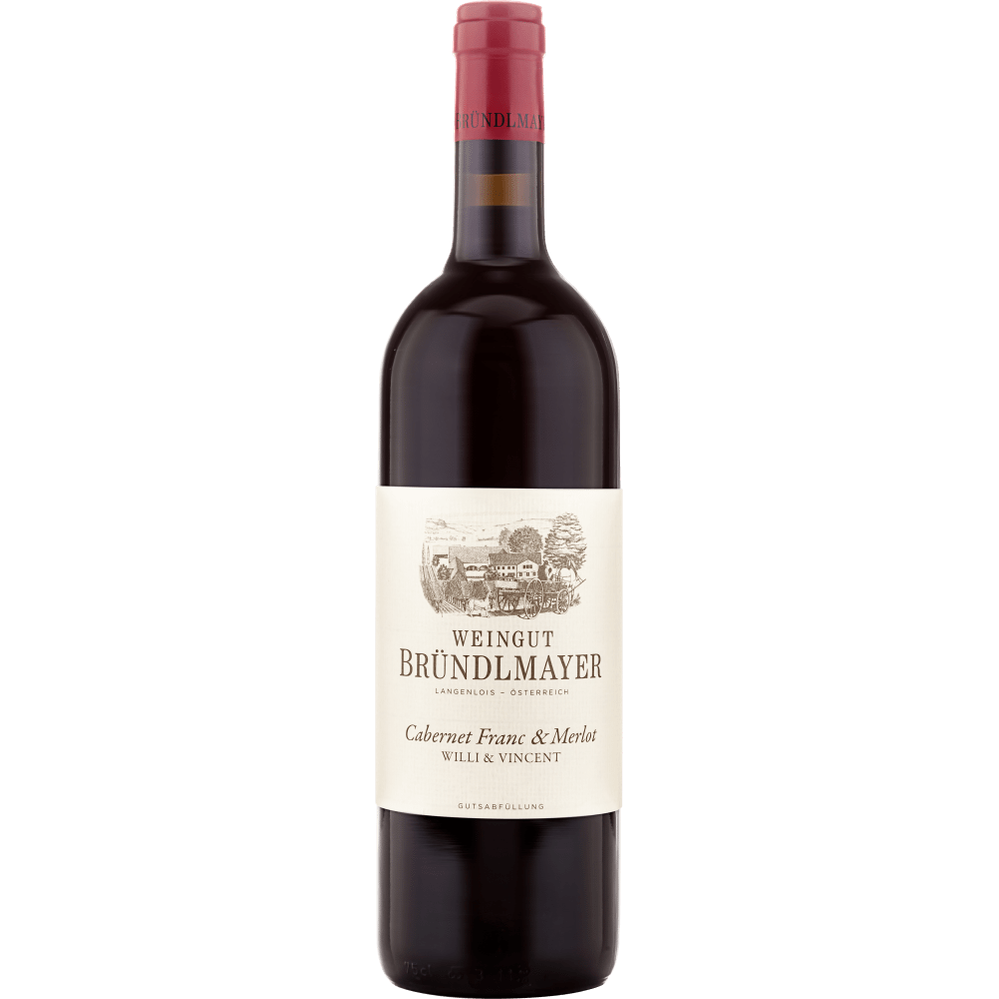 WEINGUT BRÜNDLMAYER Cuvée Willi & Vincent, Niederösterreich 1.5L (Cabernet Franc, Merlot) 2018 (1x150cl)