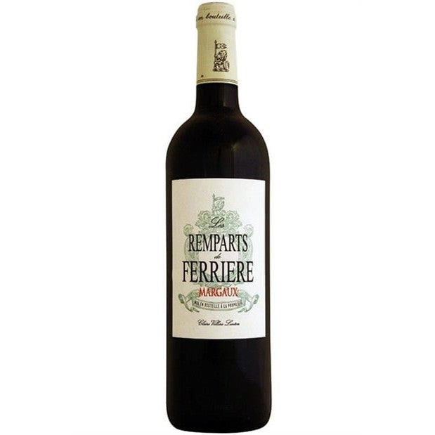 CHÂTEAU FERRIERE Les Remparts de Ferrière, Margaux (Cabernet Sauvignon, Merlot, Petit Verdot) 2019 (1x75cl)