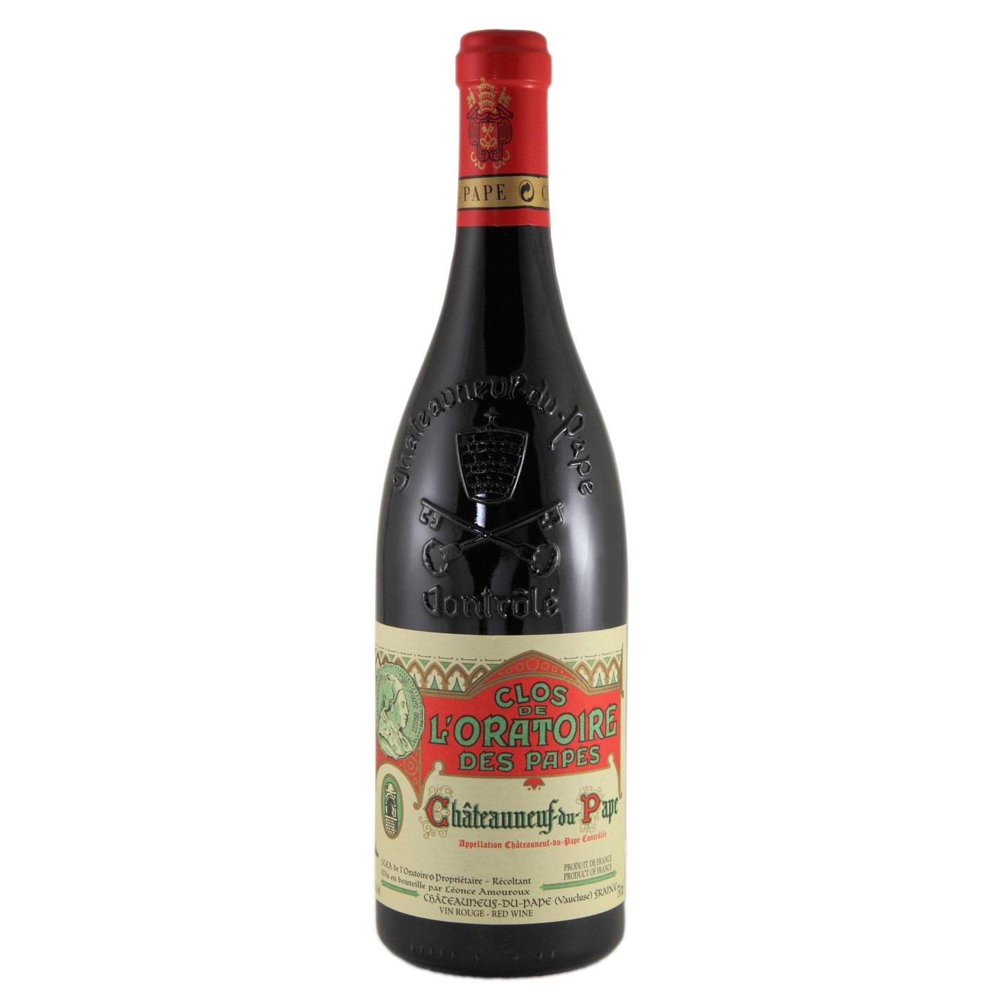 CLOS DE L'ORATOIRE DES PAPES Châteauneuf du Pape Rouge 2022 (1x75cl)