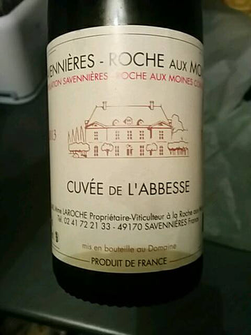 Domaine Aux Moines Savennieres La Roche aux Moines Cuvee de l'Abbesse 2016 (1x50cl)