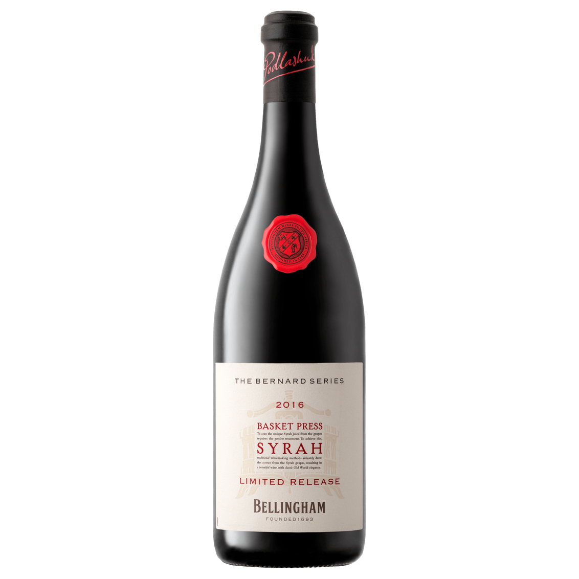 BELLINGHAM Basket Press Syrah 2018 (1x75cl)
