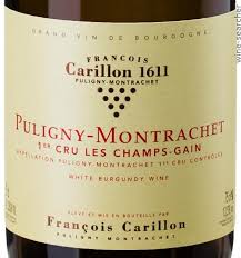 Domaine Francois Carillon Puligny Montrachet 1er Cru "Les Champs Gain" 2020 (1x75cl)