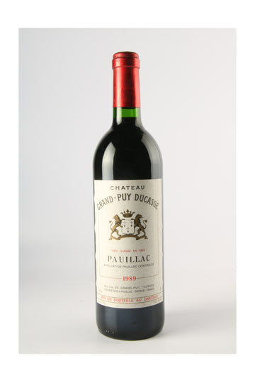 Chateau Grand Puy Ducasse 1989 (1x75cl)