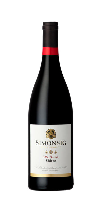 Simonsig Mr Borio's Shiraz, Stellenbosch, South Africa 2016 (1x75cl)