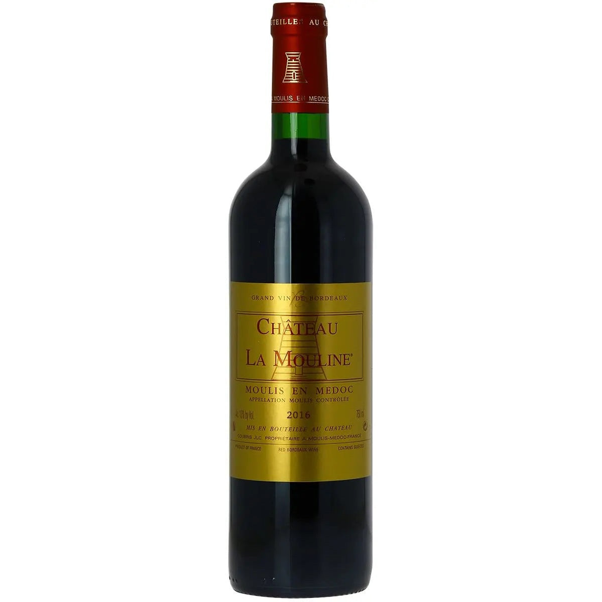 MAISON GINESTET Château La Mouline, Cru Bourgeois Superieur, Moulis en Médoc (Merlot, Cabernet Sauvignon, Cabernet Franc) 2018 (1x75cl)