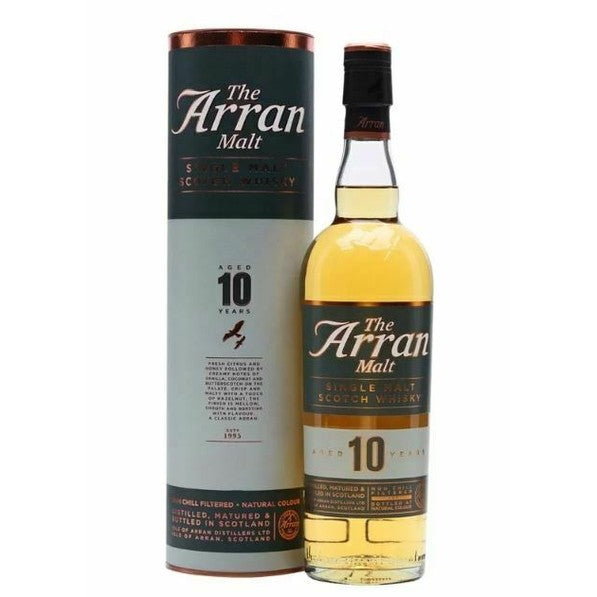 The Arran 10 Year Old Single Malt Whisky (1x70cl)