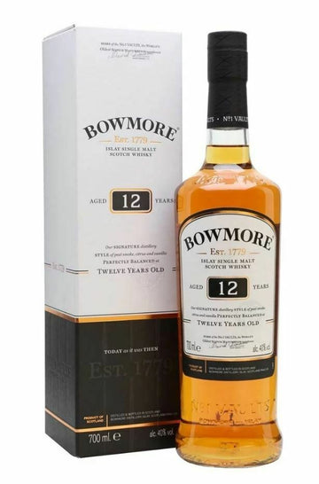 Bowmore 12 Years Old Single Malt Scotch Whisky (1x70cl)