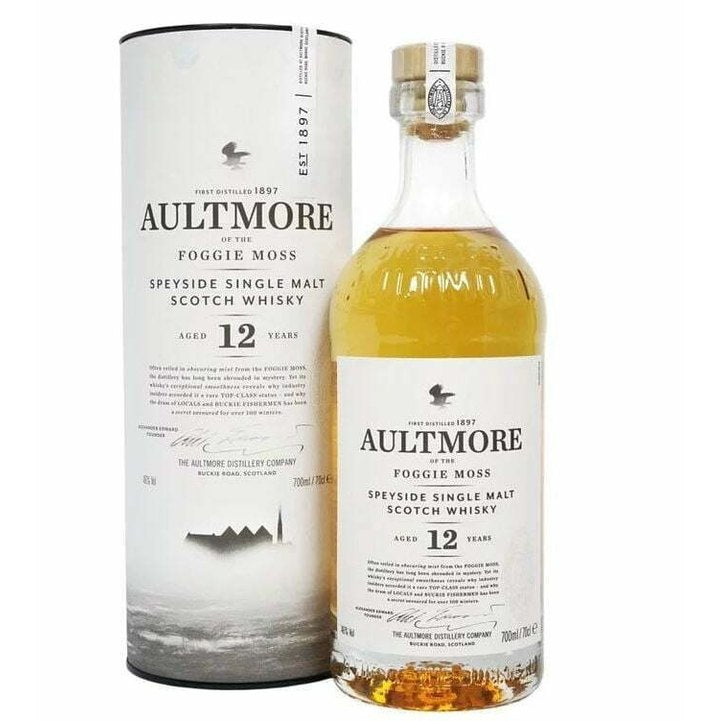 Aultmore 12 year old Single Malt Whisky (1x70cl)