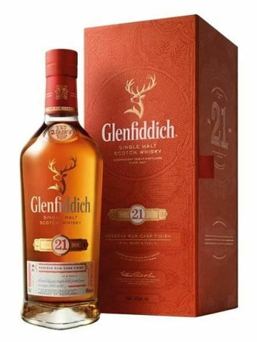 Glenfiddich 21 Year Old Single Malt Whisky (1x70cl)