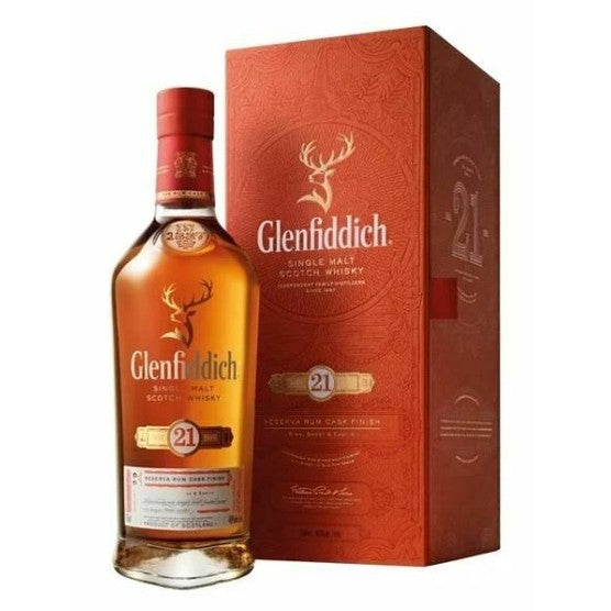 Glenfiddich 21 Year Old Single Malt Whisky (1x70cl)
