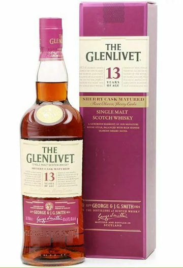 Glenlivet 13 year old Single Malt Whisky (1x70cl)