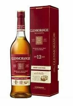 Glenmorangie The Lasanta 12 Year Old Sherry Cask Finish Single Malt Whisky (1x70cl)
