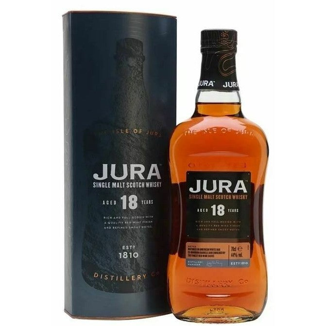 Jura 18 Year Old Single Malt Scotch Whisky (1x70cl)