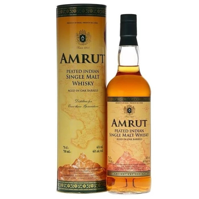 Amrut Peated Single Malt Whisky (1x70cl)