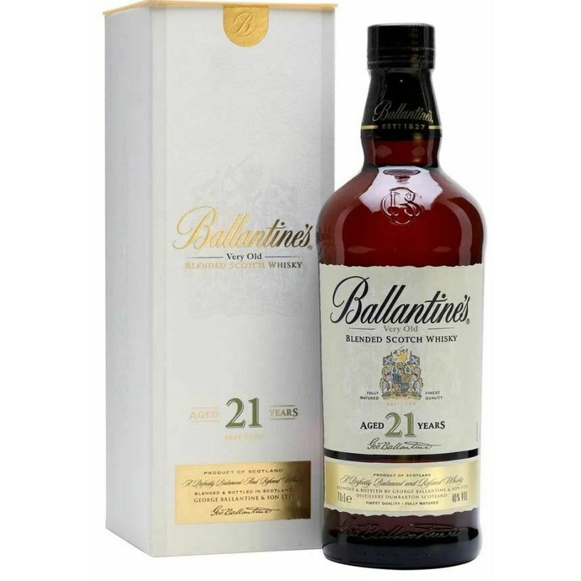 Ballantine's 21 Years Old Scotch Blended Whisky (1x70cl)