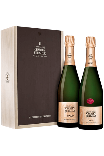 Charles Heidsieck La Collection Crayeres Mis En Cave & Millesime 2000 (2x75cl)