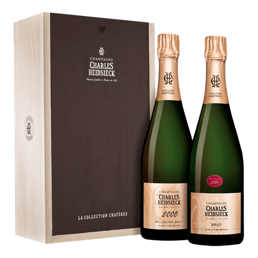 Charles Heidsieck La Collection Crayeres Mis En Cave & Millesime 2000 (2x75cl)