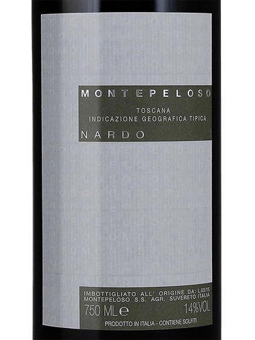 Montepeloso Suvereto Nardo IGT Costa Toscana 2015 (1x75cl)