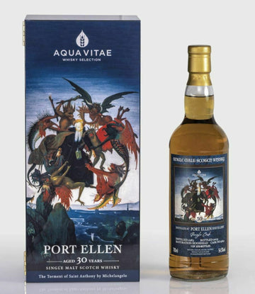 Aqua Vitae Port Ellen 30 years 1983 "The Renaissance" - The Torment of Saint Anthony by Michelangelo (1x70cl)