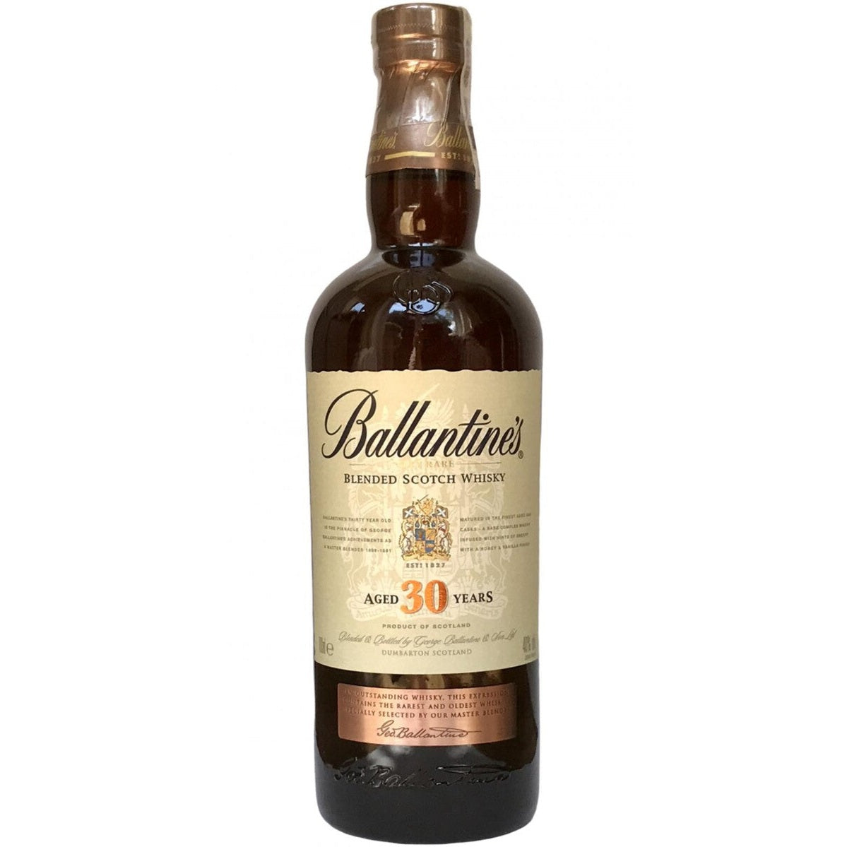 Ballantine's 30 Year Old Blended Whisky (1x70cl)