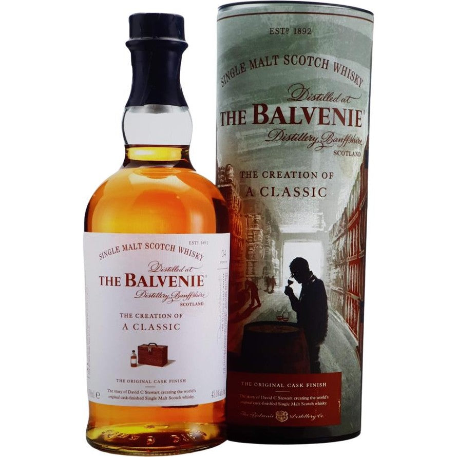 The Balvenie The Creation of a Classic Original Cask Finish Single Malt Whisky (1x70cl)