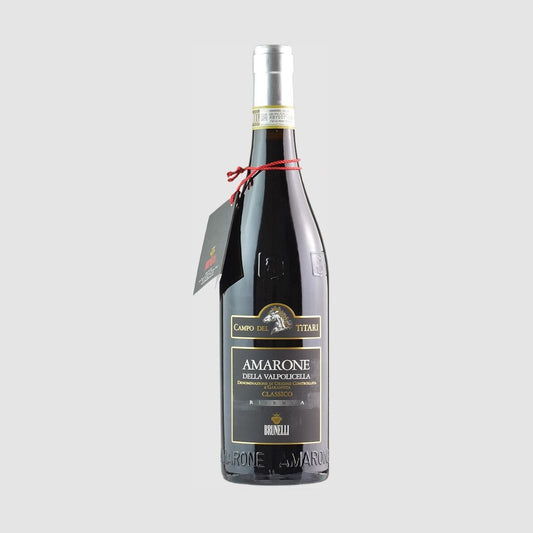 Brunelli Campo Del Titari Vino Rosso Amarone Della Valpolicella Classico DOCG Riserva 2019 (1x75cl)