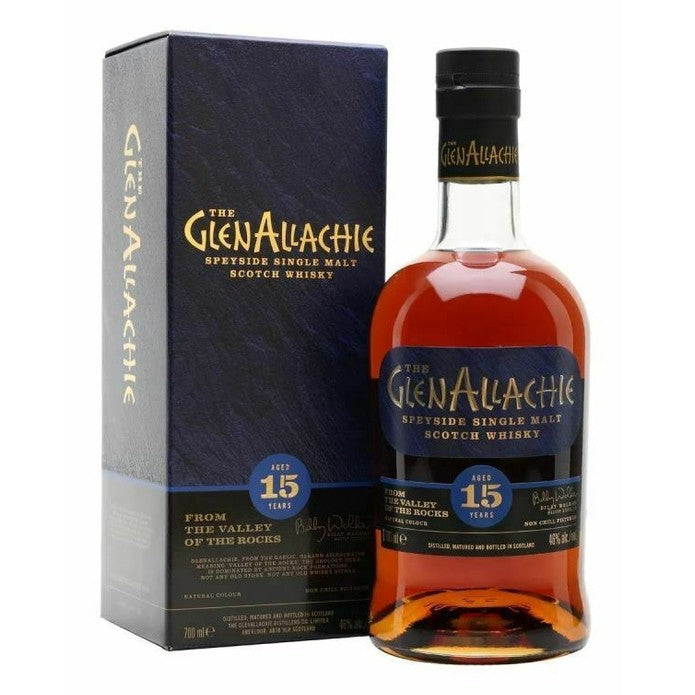 The GlenAllachie 15 Year Old Single Malt Scotch Whisky (1x70cl)