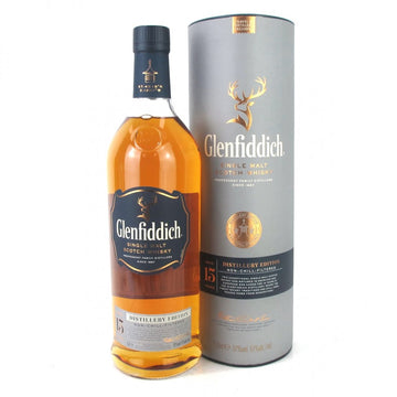 Glenfiddich 15 Year Old Distillery Edition Single Malt Scotch Whisky (1x100cl)