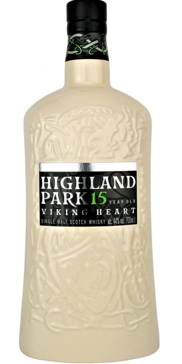 Highland Park 15 Years Old Viking Heart Single Malt Whisky (Ceramic Bottle) (No bag) (1x70cl)