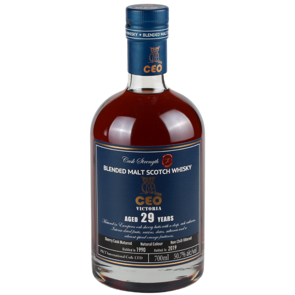 CEO Victoria Aged 29 Years Old Blended Whisky (1x70cl)