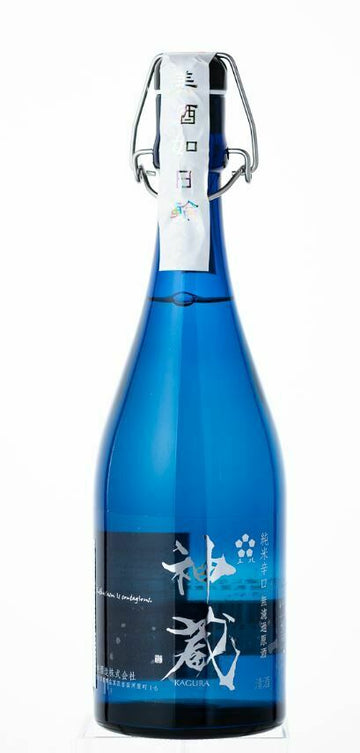 Matsui Brewery - Kagura Blue Junmai Karakuchi Muroka Genshu 神藏 藍 純米辛口 無濾過原酒 (1x72cl)