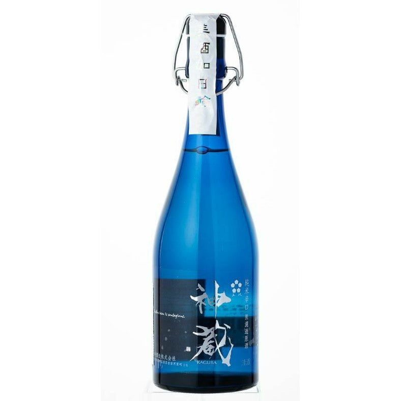 Matsui Brewery - Kagura Blue Junmai Karakuchi Muroka Genshu 神藏 藍 純米辛口 無濾過原酒 (1x72cl)