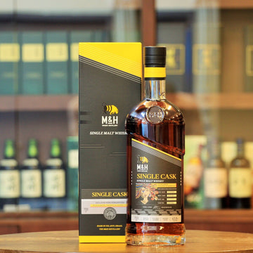 Milk & Honey Single Cask (Bourbon and Sherry PX) Single Malt Israel Whisky - Exclusive Hong Kong Edition (1x70cl)