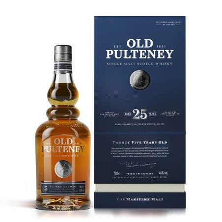 Old Pulteney 25YO Single Malt (1x70cl)