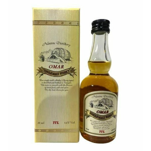 Omar Sherry Cask Single Malt Whisky Miniature (1x5cl)