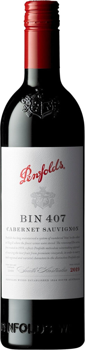 Penfolds Bin 407 Cabernet Sauvignon 2021 (1x75cl)