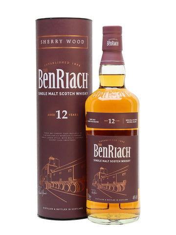 BenRiach 12 sherry Year Old (1x70cl)