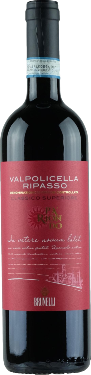 Brunelli Vino Rosso Valpolicella Ripasso DOC Classico 2021 (1x75cl)