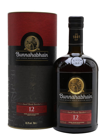 Bunnahabhain 12 Years Old (1x70cl)