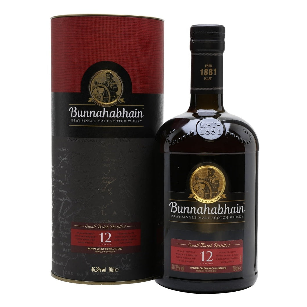 Bunnahabhain 12 Years Old (1x70cl)