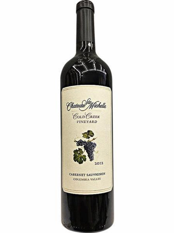 Chateau Ste. Michelle Cold Creek Vineyard Cabernet Sauvignon 2018 (1x75cl)