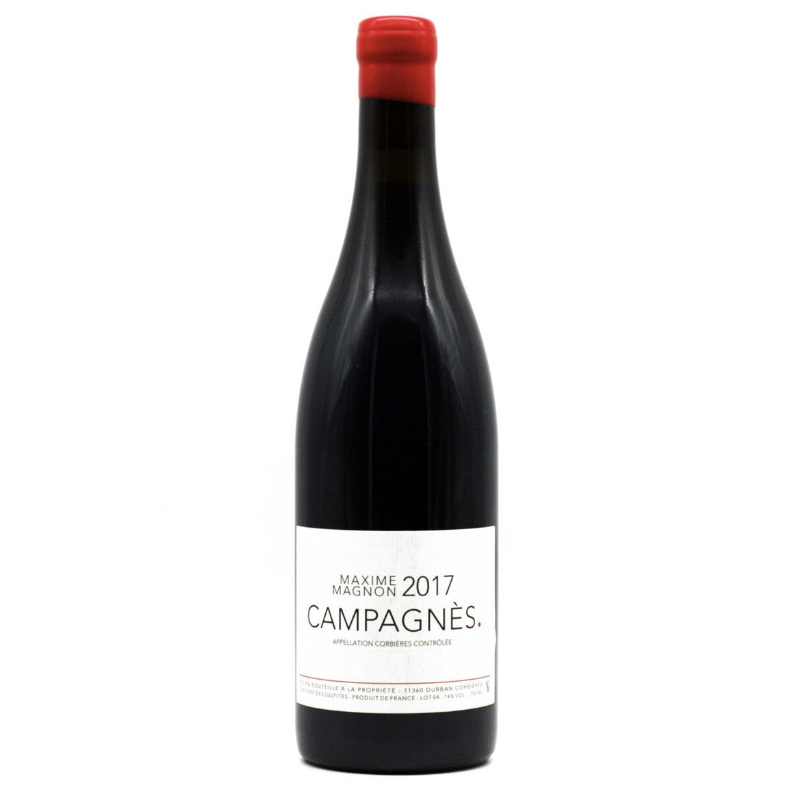 Domaine Maxime Magnon Campagn? Red 2017 (1x75cl)