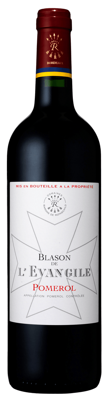 Blason de l'Evangile 2016, Pomerol (2nd wine of Chateau L'Evangile) (1x75cl)