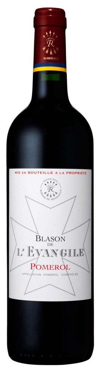 Blason de l'Evangile 2015, Pomerol (2nd wine of Chateau L'Evangile) (1x75cl)
