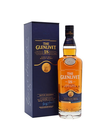 Glenlivet 18 year old Single Malt Whisky (1x70cl)
