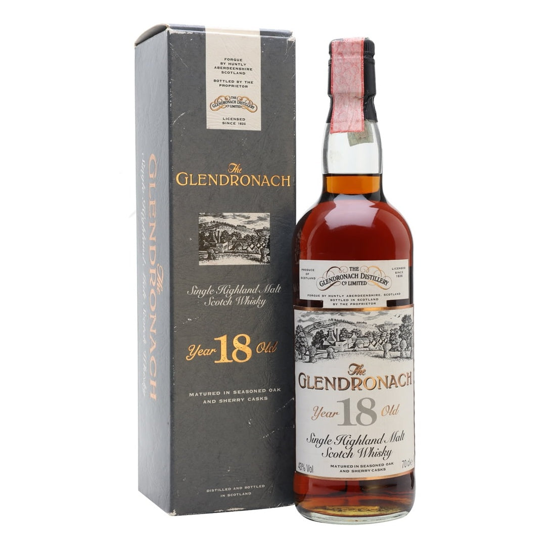 Glendronach 18 years old distilled in 1976 with box (1x70cl)