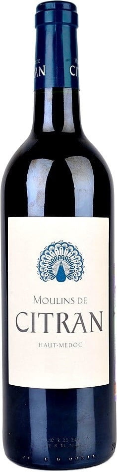 CHÂTEAU CITRAN Moulins de Citran, Haut Médoc (Merlot, Cabernet Sauvignon) 2015 (1x75cl)