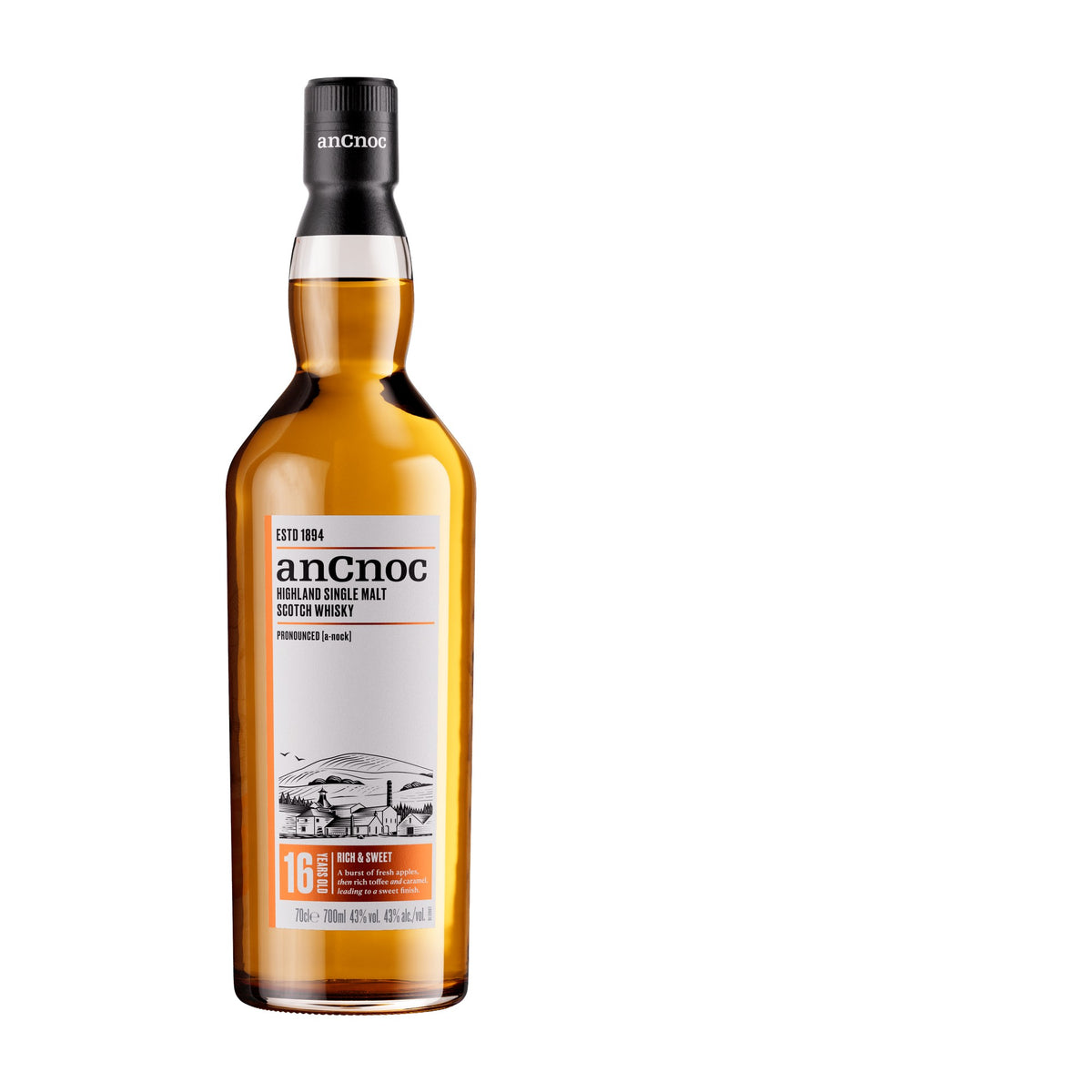 AnCnoc 16YO Single Malt (1x70cl)