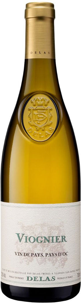 Delas Vin de Pays Viognier Blanc 2024 (1x75cl)